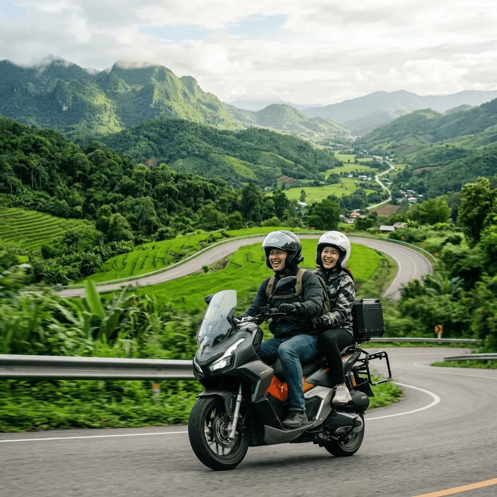 Best Scooter for Couples in Chiang Mai